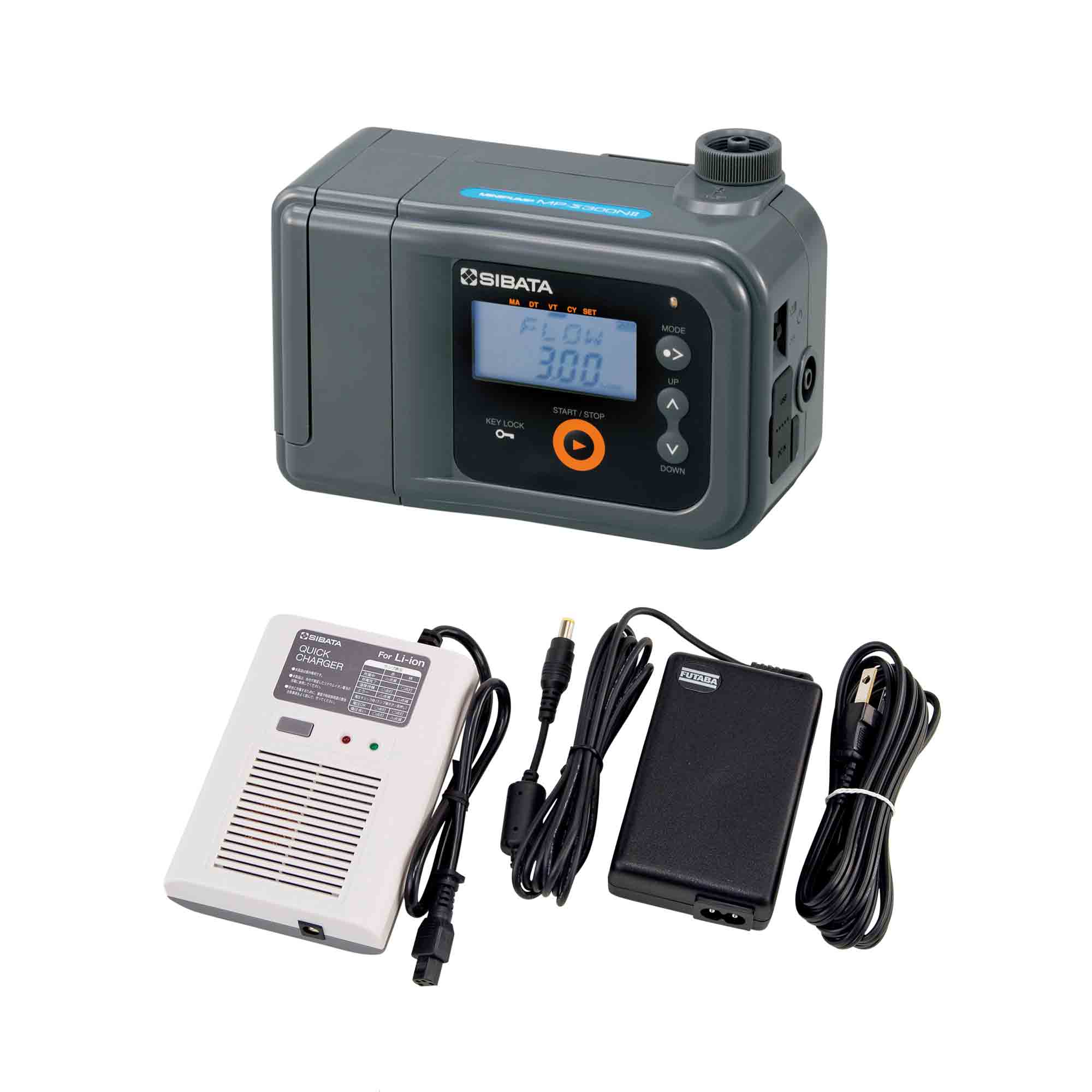 微型空氣流量泵MP-Σ30NⅡ，MP-Σ300NⅡ，MP-Σ500NⅡ型QC-10N